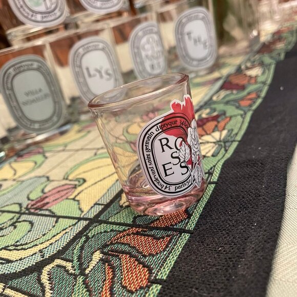 diptyque Empty Mini Candle Vessel - Roses (Spring 2022) - Picture 1 of 1